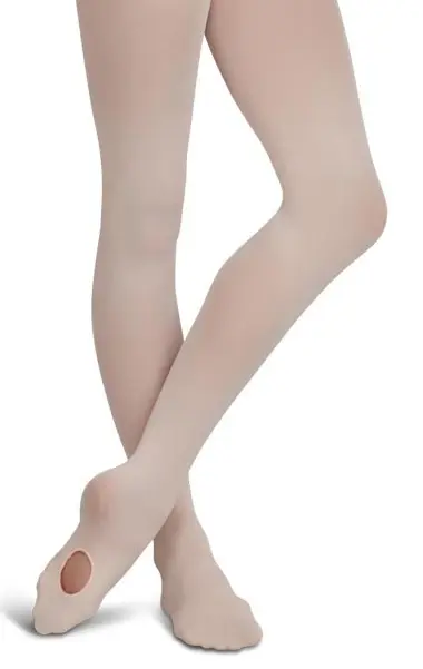 Capezio ultra soft transition tights, convertible tights for kids