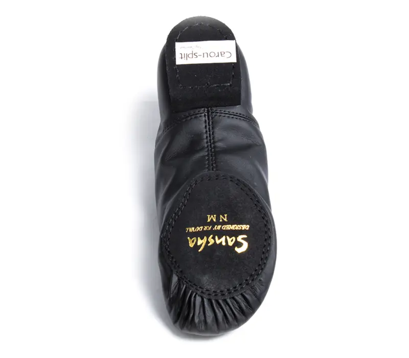 Sansha Carou-Split JS15L, jazz shoes for children - Black