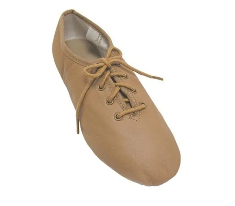 Sansha Carou-Split JS15L, jazz shoes for children - Tan Sansha