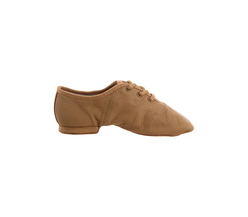 Sansha Carou-Split JS15L, jazz shoes for children - Tan Sansha