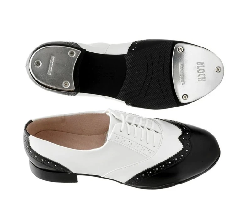 Bloch Charleston, ladies' tap shoes Bloch Charleston, ladies' tap shoes - Black/White