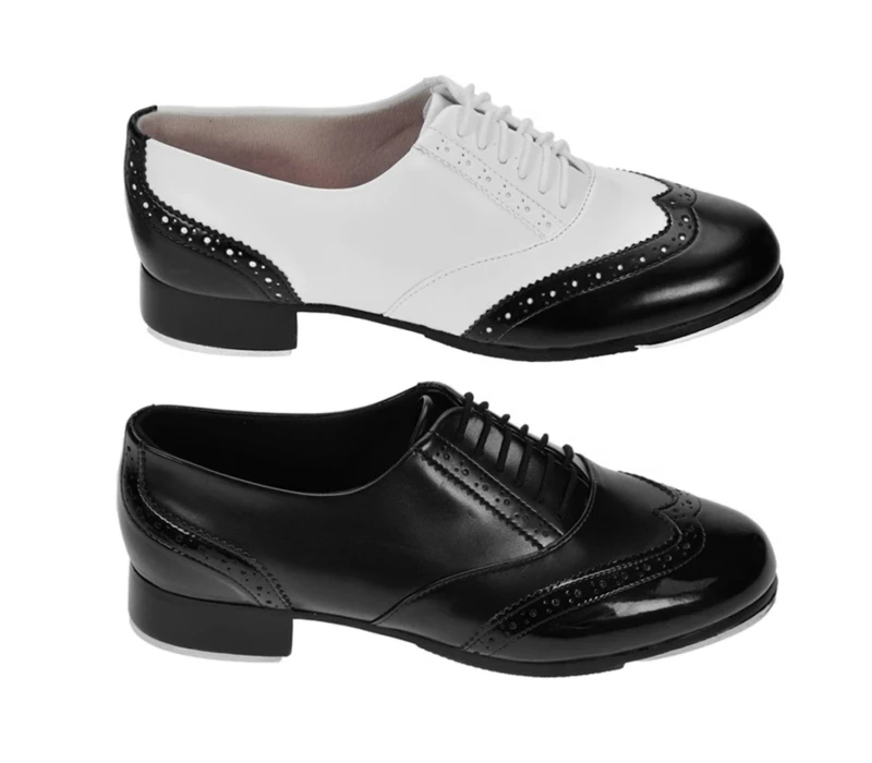 Bloch Charleston, ladies' tap shoes Bloch Charleston, ladies' tap shoes - Black/White