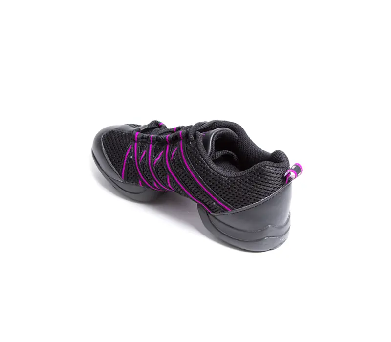 Bloch Criss Cross sneakers for children - Black/Purple