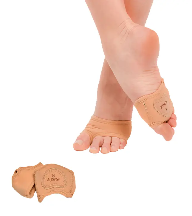 Modern Jazz and Modern Dance Foot thongs - Toe Pads - - Brown STAREVER