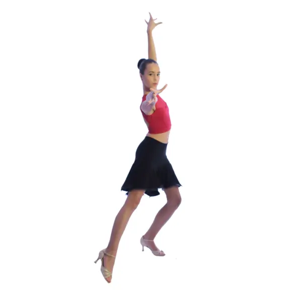 Latino dance skirt for girls basic