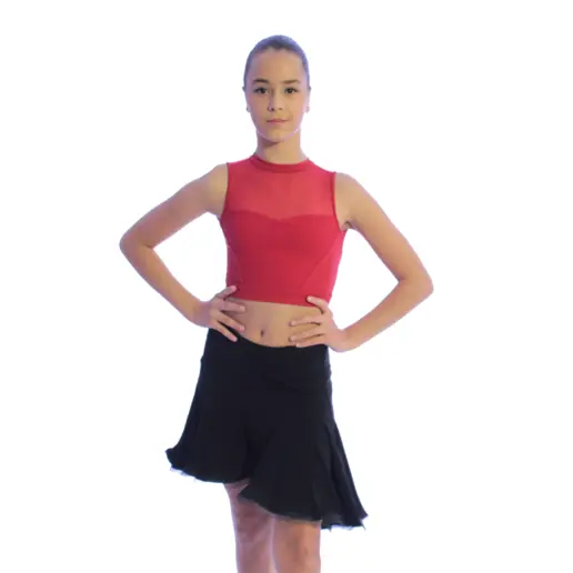 Latino dance skirt for girls basic