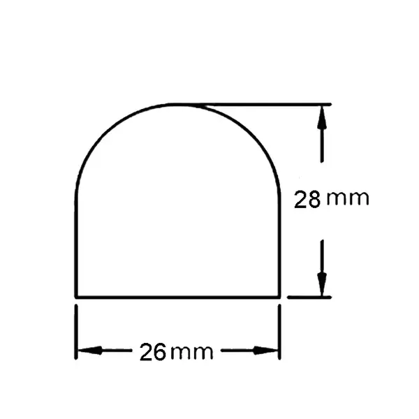 Flare Round Heel Protector