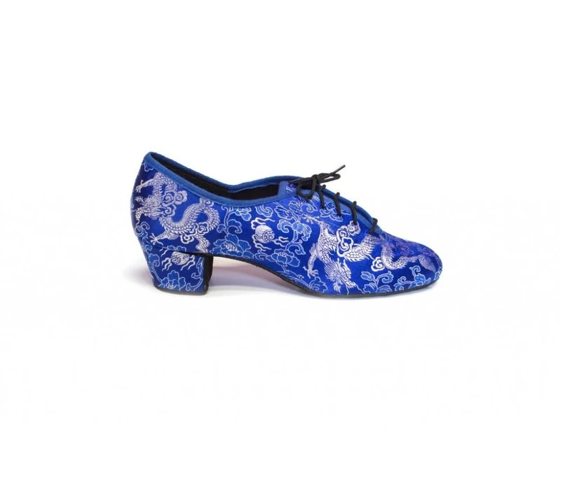 Rummos R377, training ballroom dance shoes - Ocean