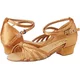 Sansha Gracia BK13026S, ballroom dance shoes - Tan Sansha