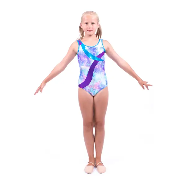 Capezio Swirl Front Tank Leotard, gymnastic leotard