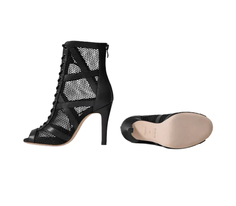 Bloch Allure Heels Boot, heels dance shoes - Black