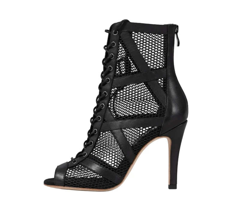 Bloch Allure Heels Boot, heels dance shoes - Black