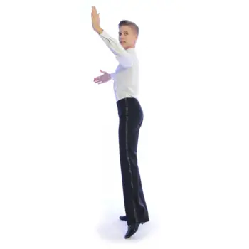 Ballroom pants for men standard Basic