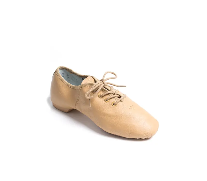 Dansez Vous Leo, leather jazz shoes - Tan Dansez Vous
