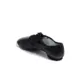 Dansez Vous Leo, leather jazz shoes for children - Black