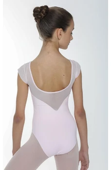 Intermezzo children's leotard with mesh