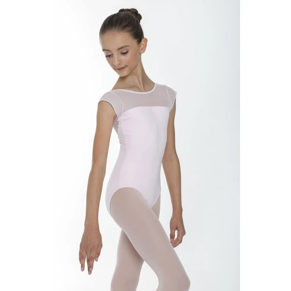 Intermezzo children's leotard with mesh