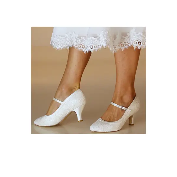 Megan, wedding shoes