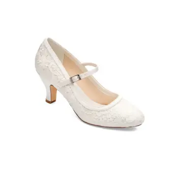 Megan, wedding shoes