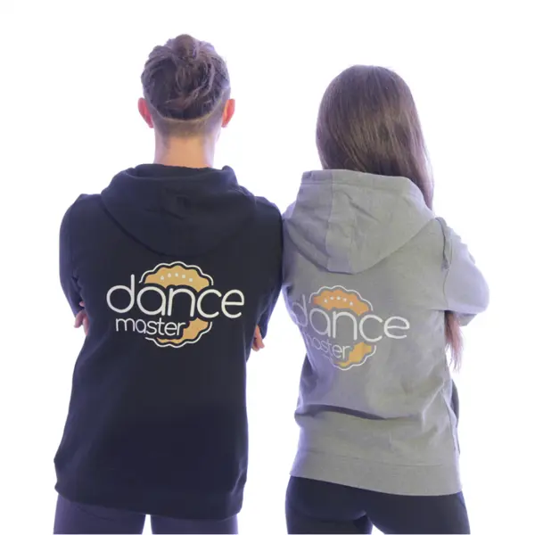 DanceMaster training hoodie, zip hoodie