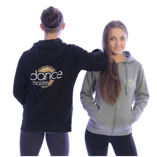 DanceMaster training hoodie, zip hoodie