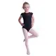 Mirella Flower burst, children's leotard with short sleeves