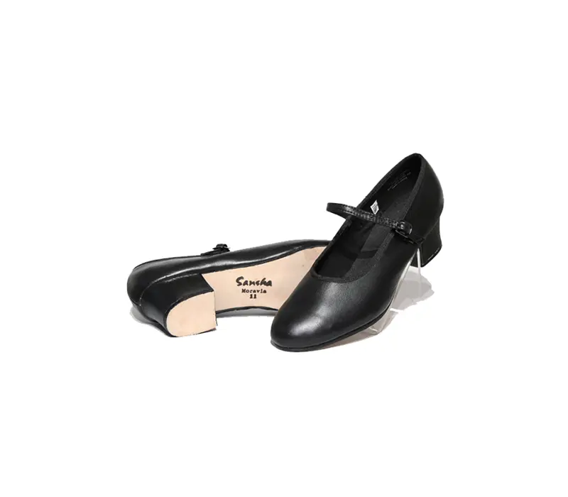 Sansha Moravia, character shoes - Black