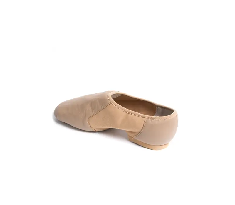 Bloch neo-flex slip on, jazz shoes - Tan