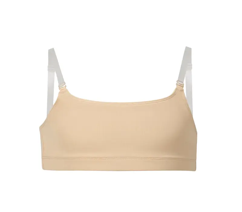 Bloch Leia, Girl's Bra - Sand