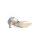 Rummos R407, ballroom dance shoes - Silver leather Rummos