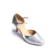 Rummos R407, ballroom dance shoes - Silver leather Rummos