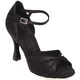 Rummos R385, ballroom dance shoes - Black satin Rummos