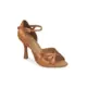 Rummos R385, ballroom dance shoes - Dark tan satin Rummos