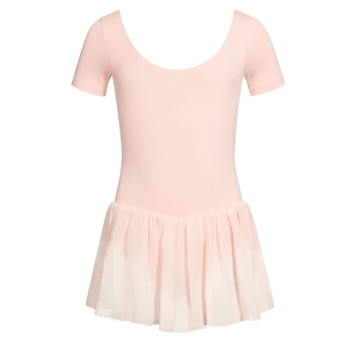 Rumpf leotard with short sleeves and a skirt