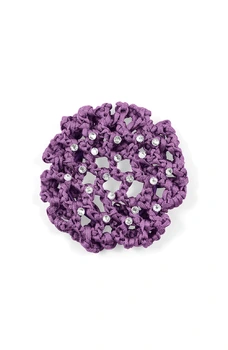Rumpf Bun cover, coloured bun cover with a crystal