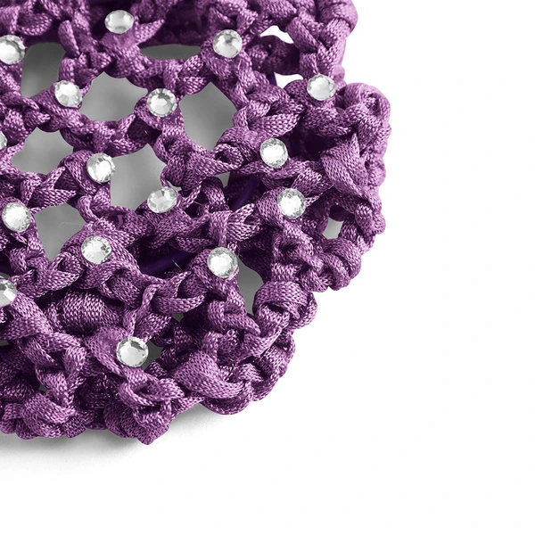 Rumpf Bun cover, coloured bun cover with a crystal