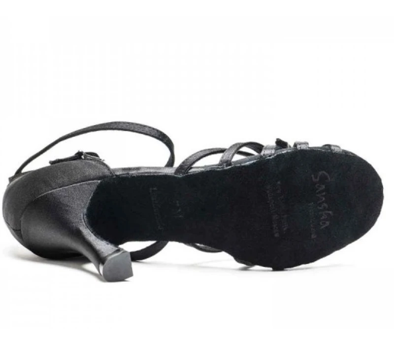 Sansha Adriana, latin dance shoes - Black