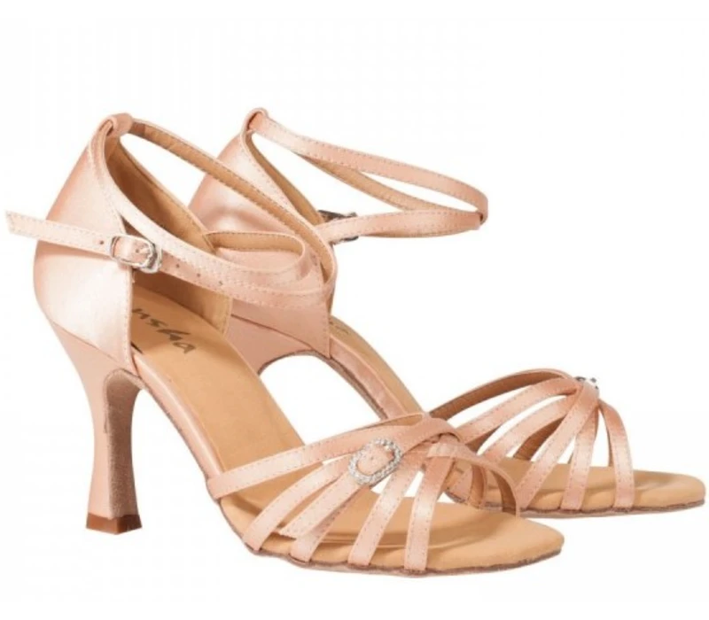 Sansha Adriana, latin dance shoes - Light tan Sansha
