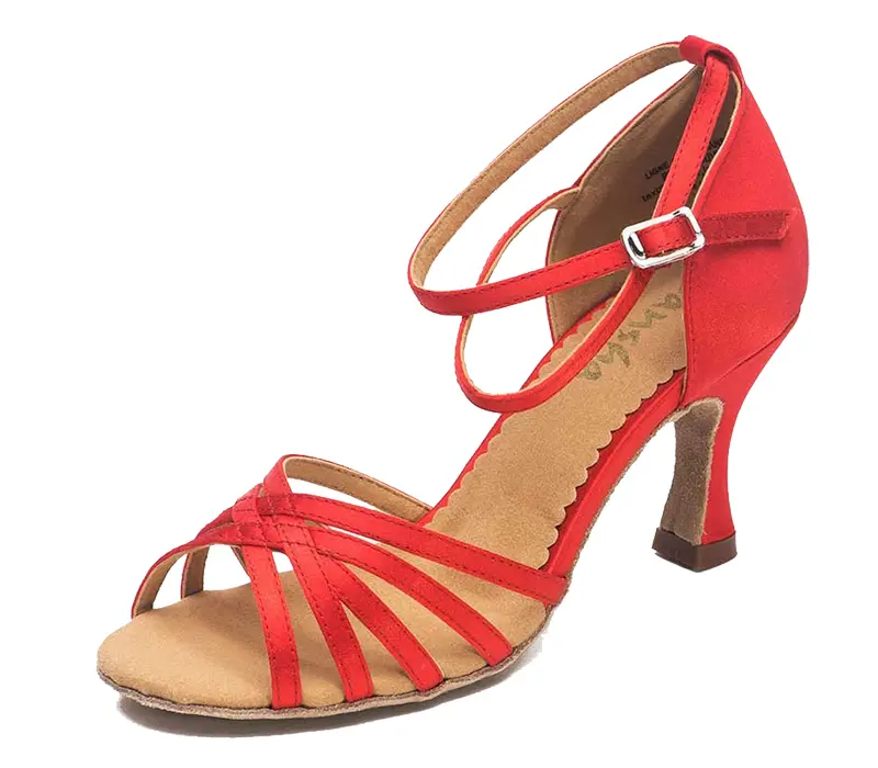 Sansha Alaia, ballroom dance shoes - Red Sansha
