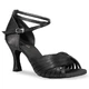 Sansha Ashley, ballroom dance shoes - Black