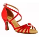 Sansha Barbara, Latin dance shoes - Red Sansha