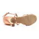 Sansha Barbara, Latin dance shoes - Light tan Sansha