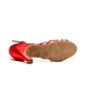 Sansha Dolores, latin dance shoes - Red Sansha