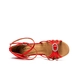 Sansha Dolores, latin dance shoes - Red Sansha