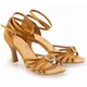 Sansha Dolores, latin dance shoes - Tan Sansha