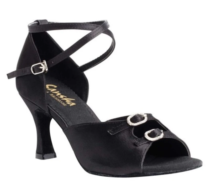 Sansha Milana, ballroom dance shoes - Black