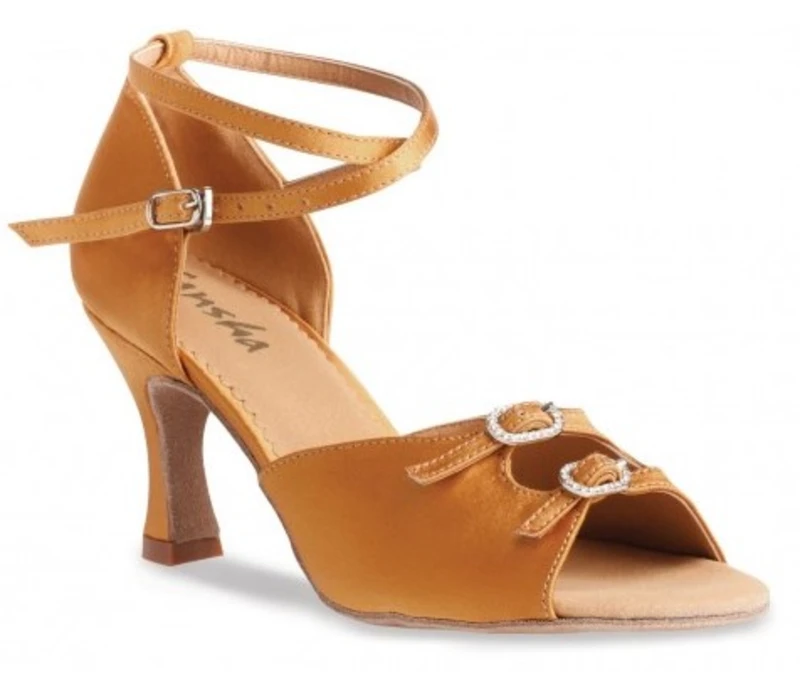 Sansha Milana, ballroom dance shoes - Tan Sansha