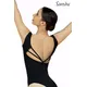 Sansha Perry, leotard with open back