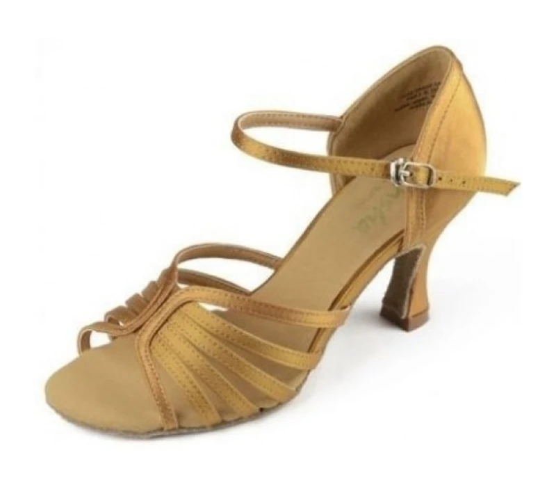 Sansha Selia, ballroom dance shoes - Light tan Sansha