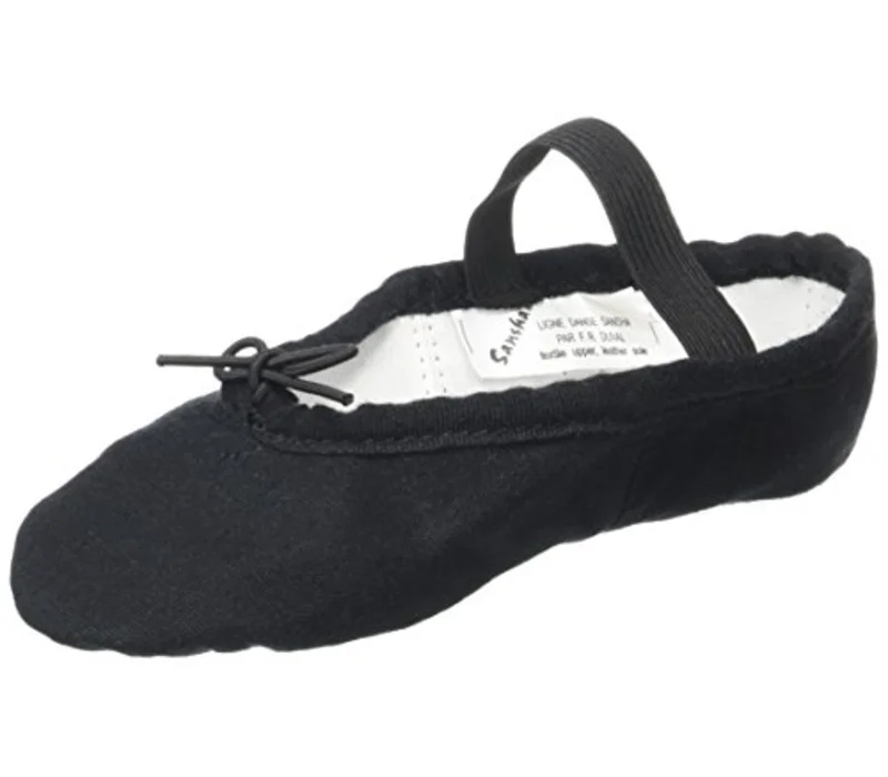 Sansha Tutu Split 5C, ballet shoes - Black